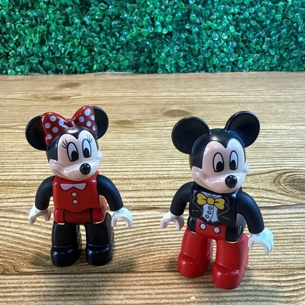 Lego Duplo Disney’s Mickey and Minnie Mouse Figures Pre-School Toddler Toys Gift